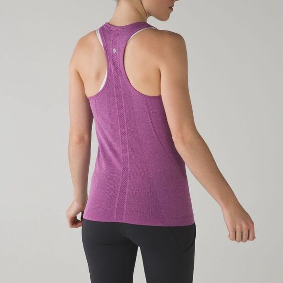 Lululemon Swiftly Tech Racerback in Heathered Regal Plum - Picture 4 of 11